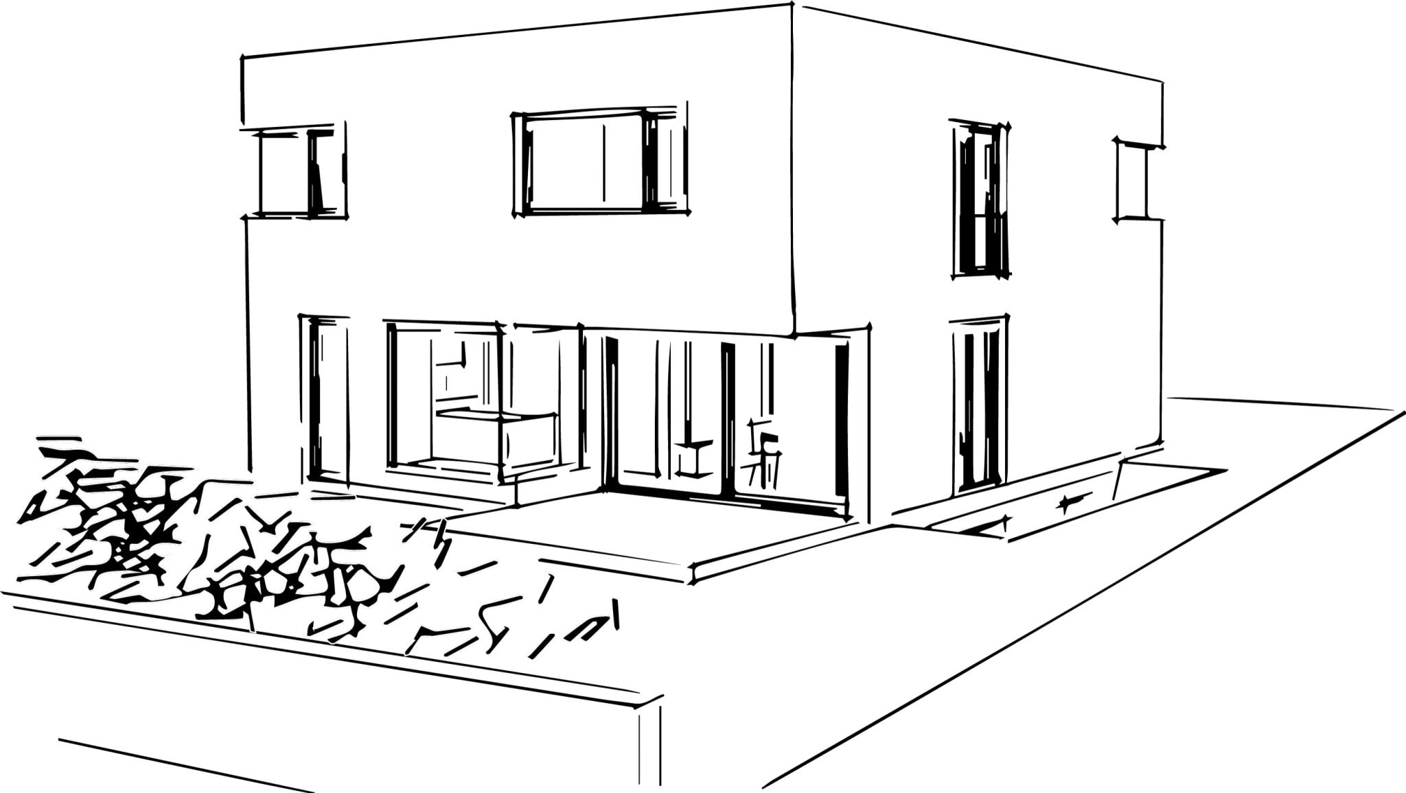 Architekturskizze