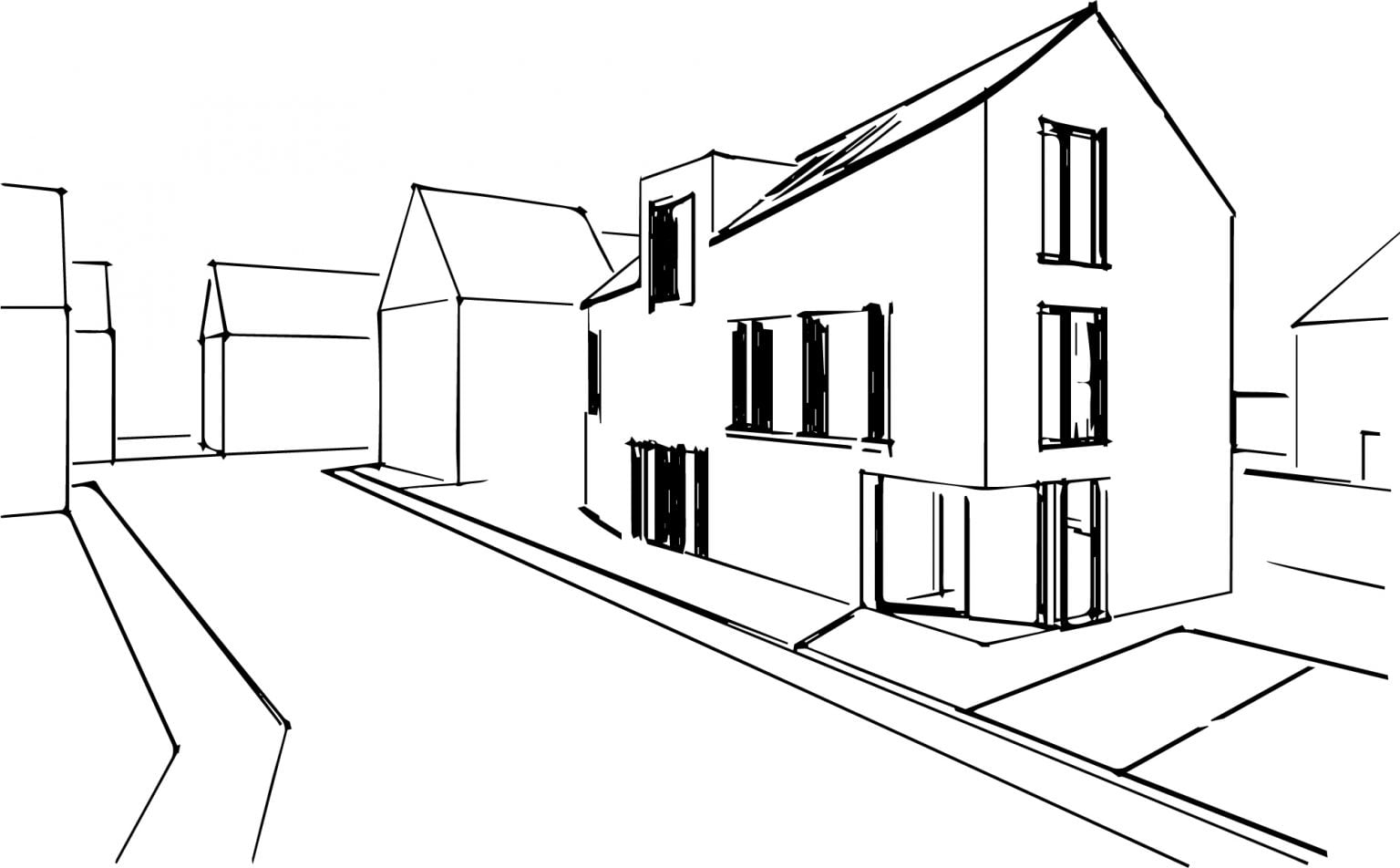 Architekturskizze